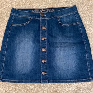 Jean skirt